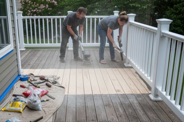 couple-preparing-the-deck-before-deck-painting