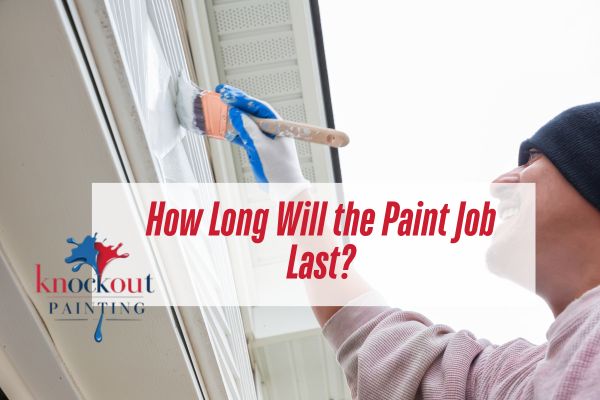 man painting the exterior part of the house with a caption How Long Will the Paint Job Last?
